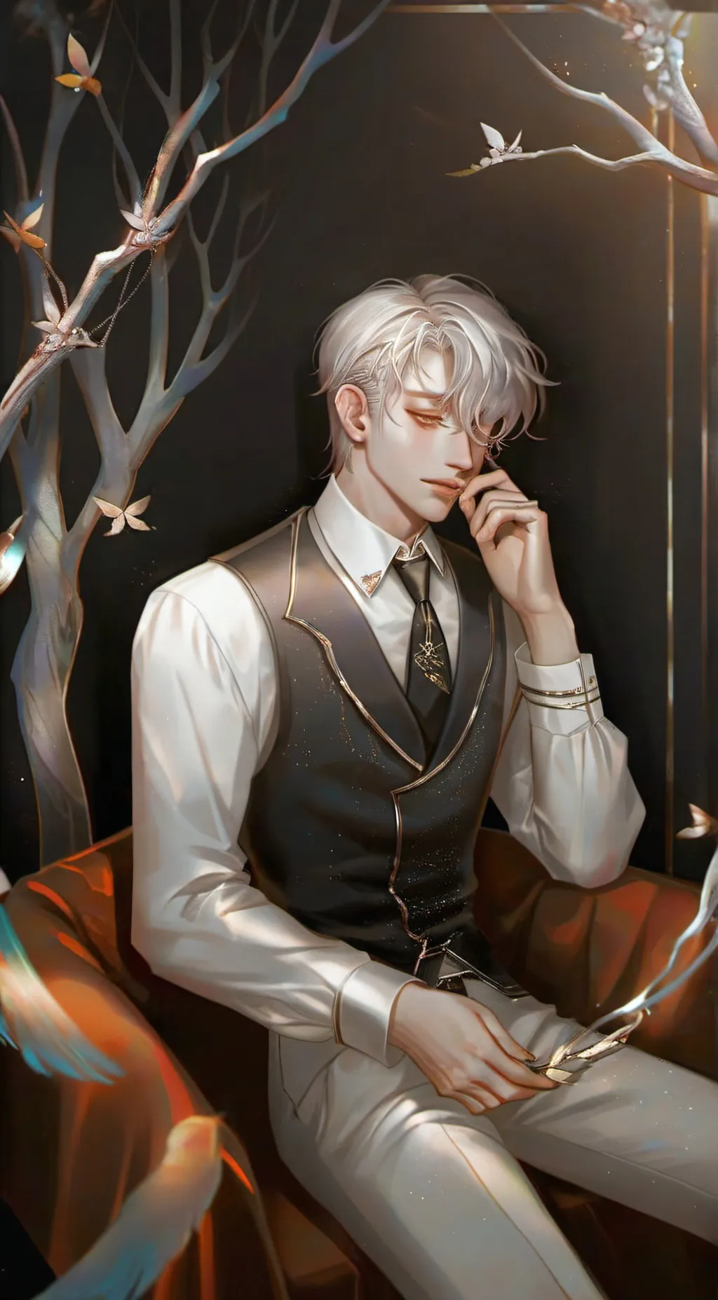 ai character: Ronald background