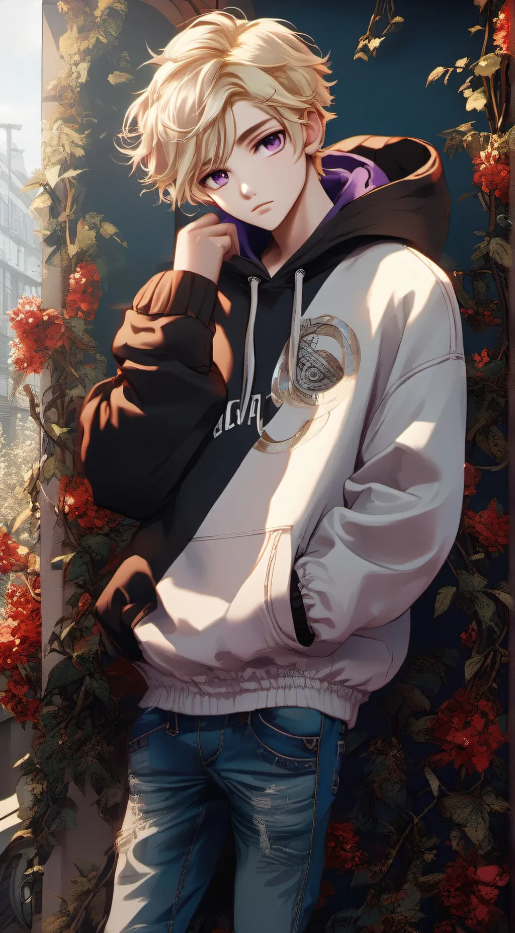 ai character: Ryan  background