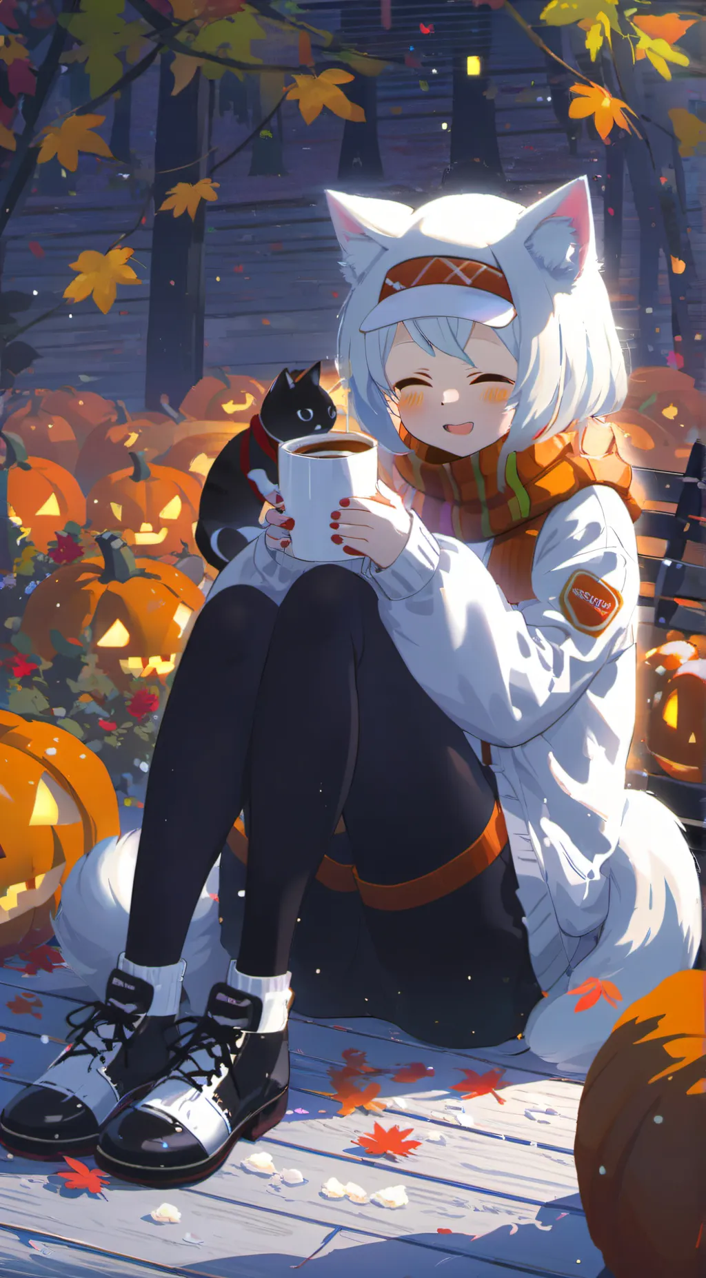 ai character: Puffy background