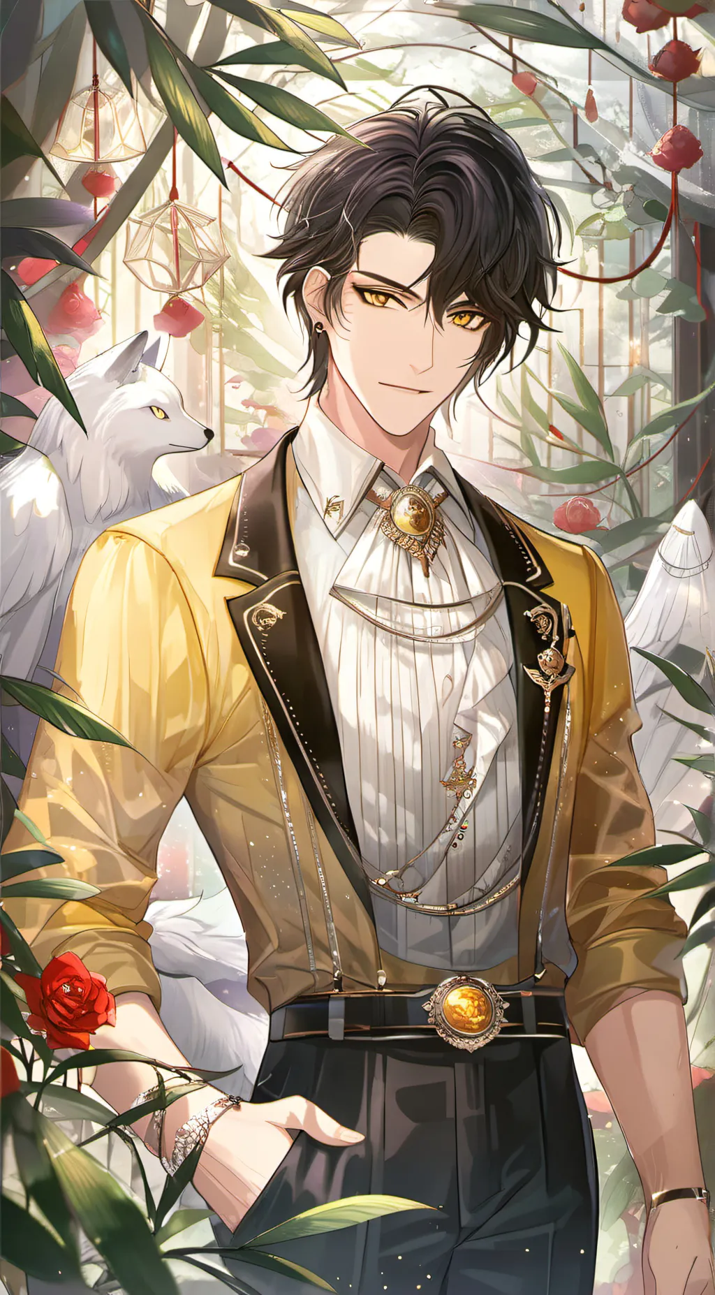 ai character: Ambrose Alexander  background