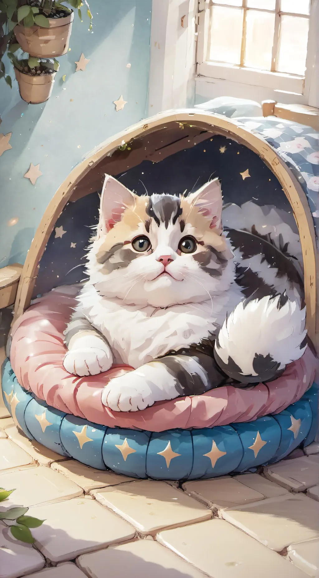 ai character: Poga background