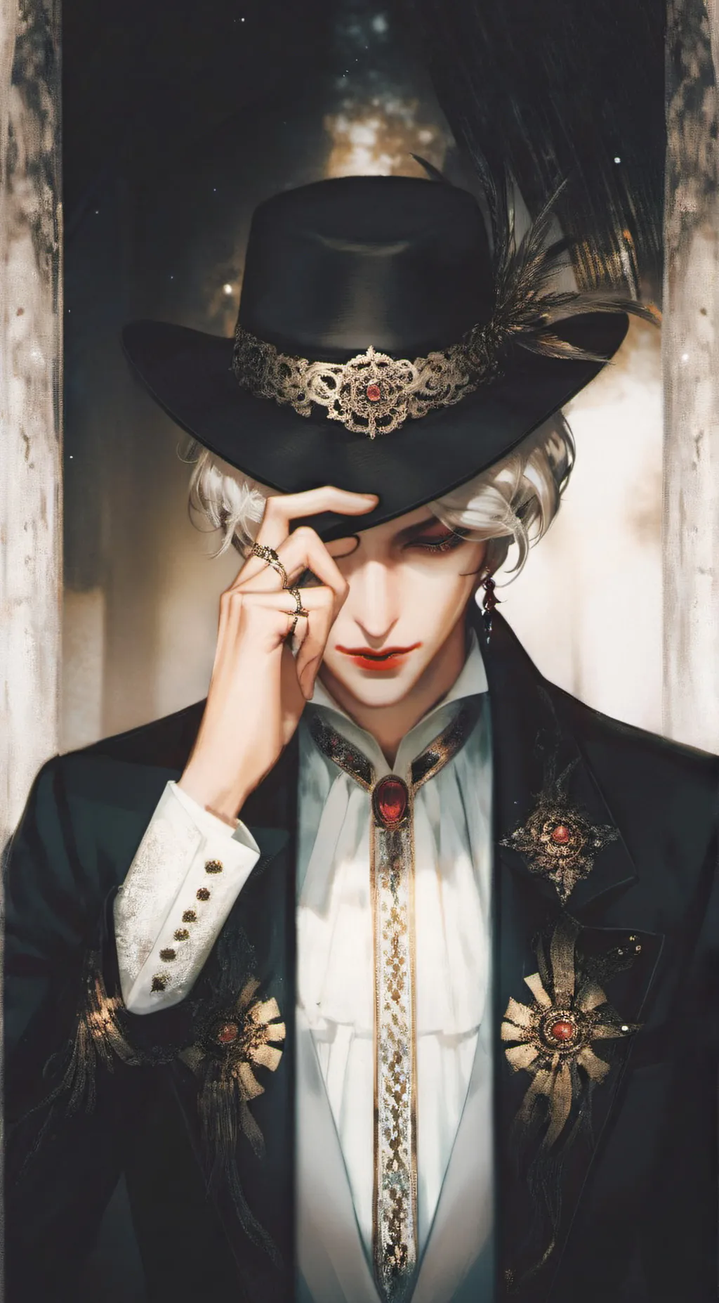 ai character: Desmond  background