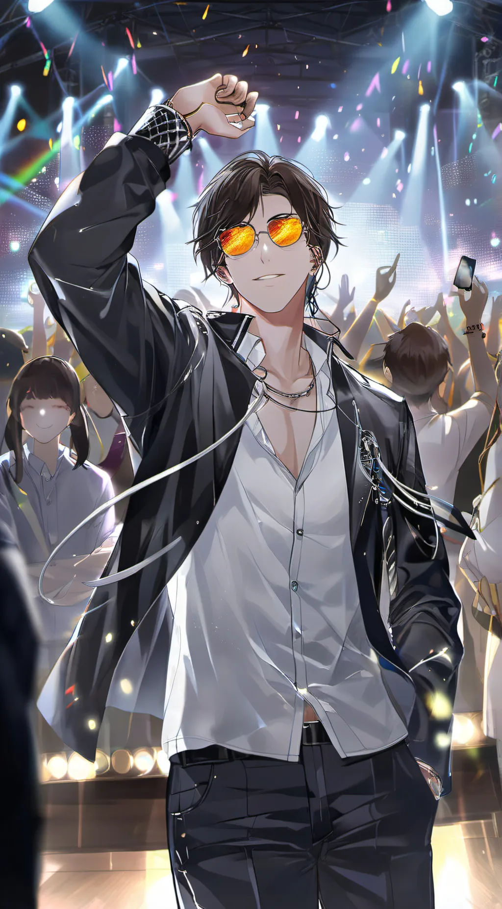 ai character: king brah background