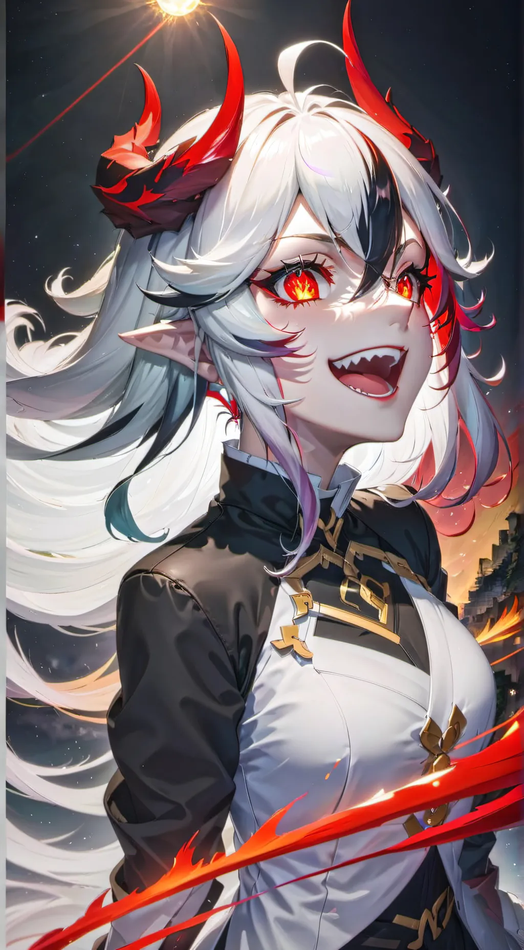 ai character: Lucina  background