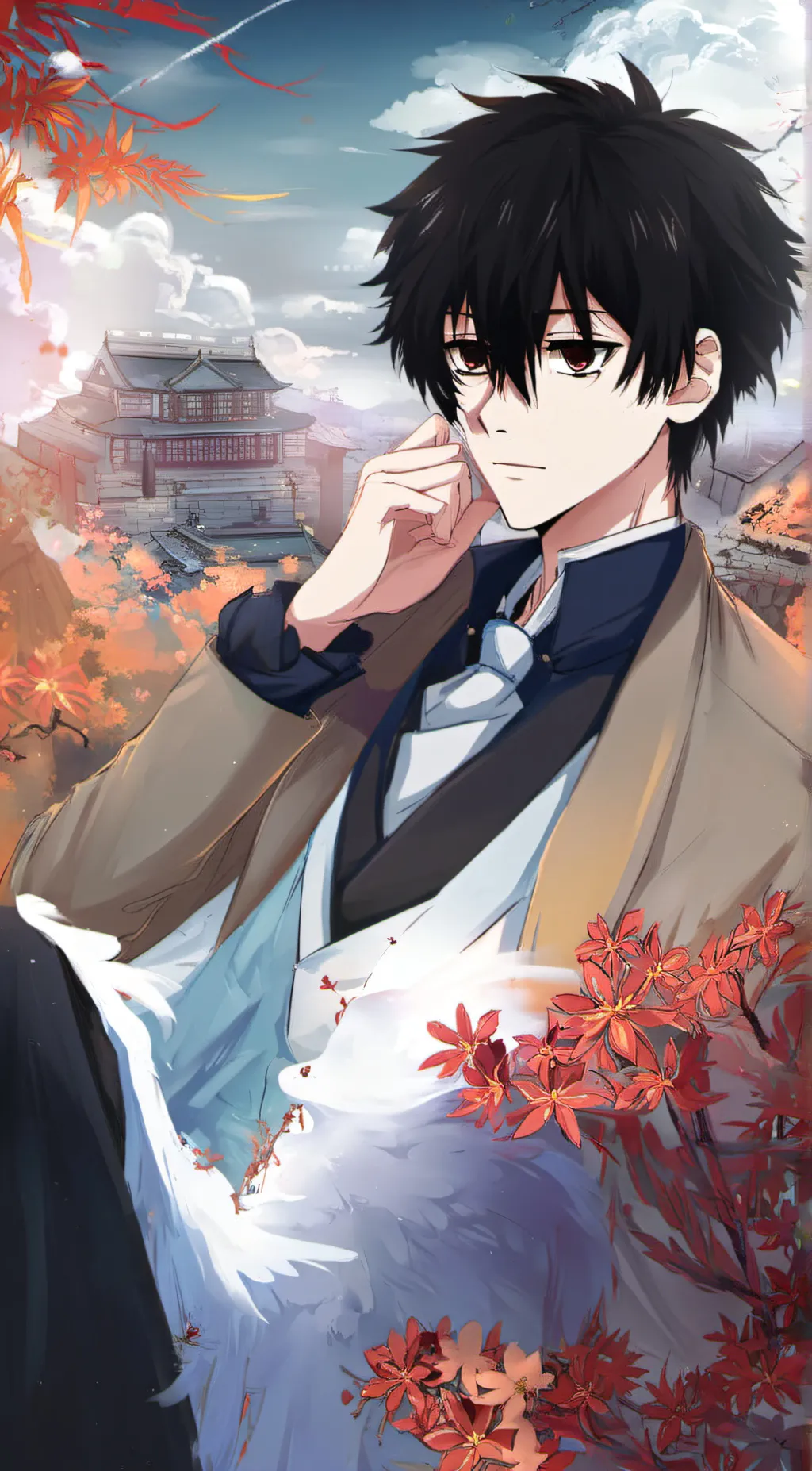 ai character: 阿维 background