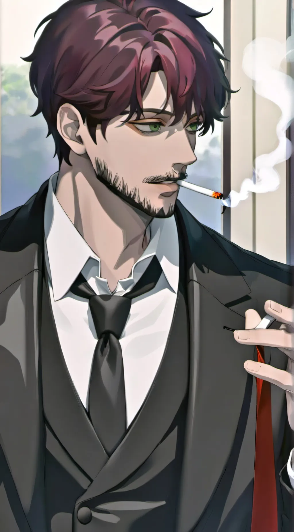 ai character: Kurt background