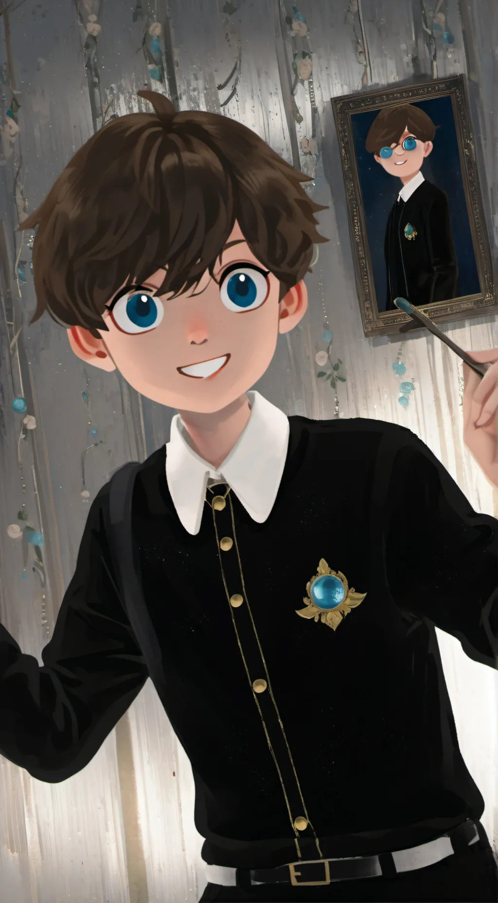 ai character: Oliver background