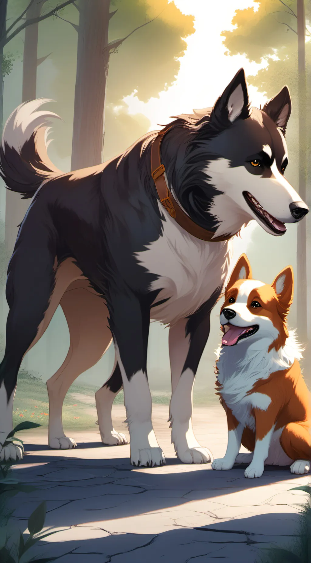 ai character: elperro zuzi background