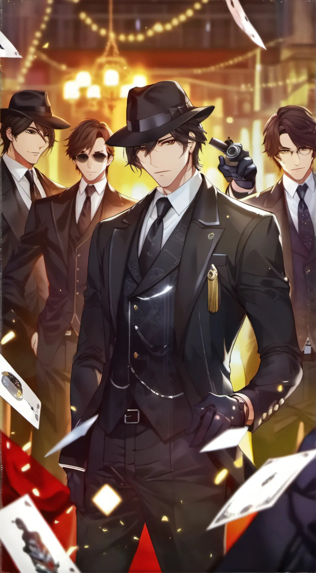 ai character: Mafia Boss  background