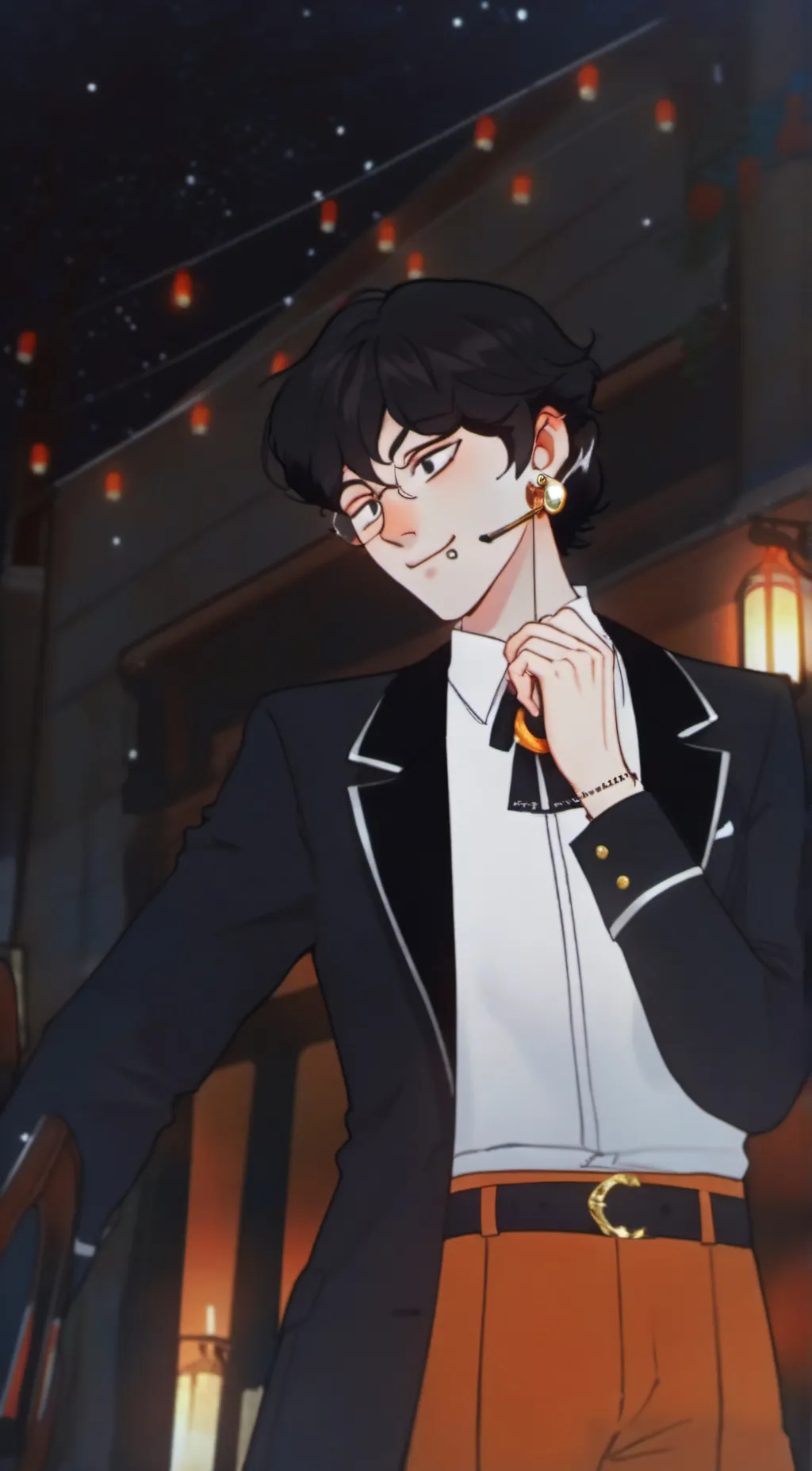 ai character: Alpine background