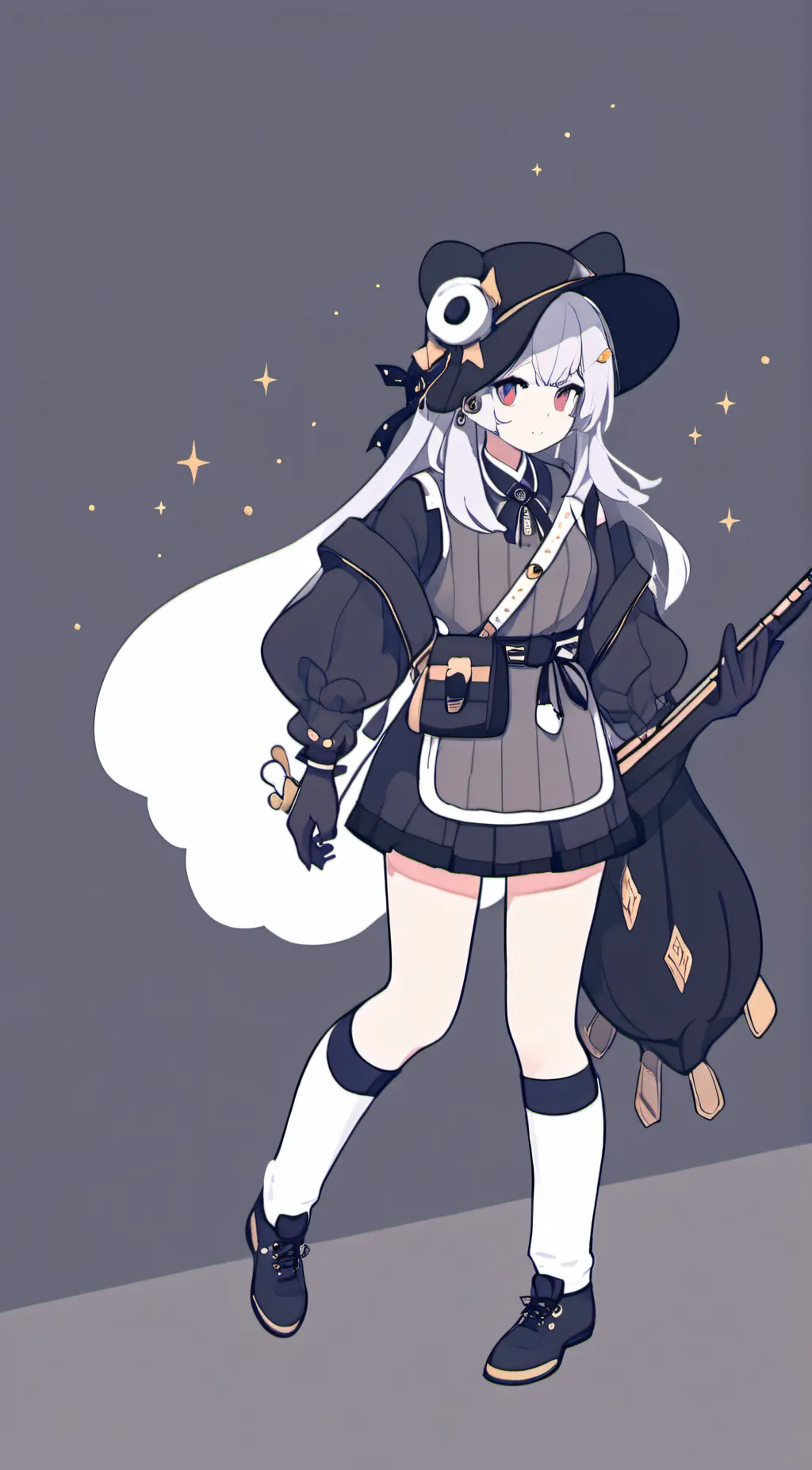 ai character: milkie background