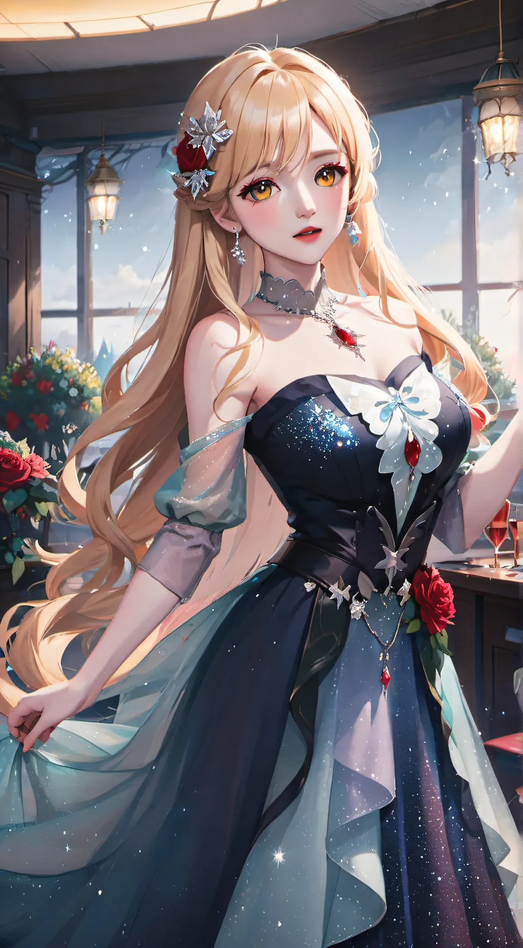 ai character: Iris background