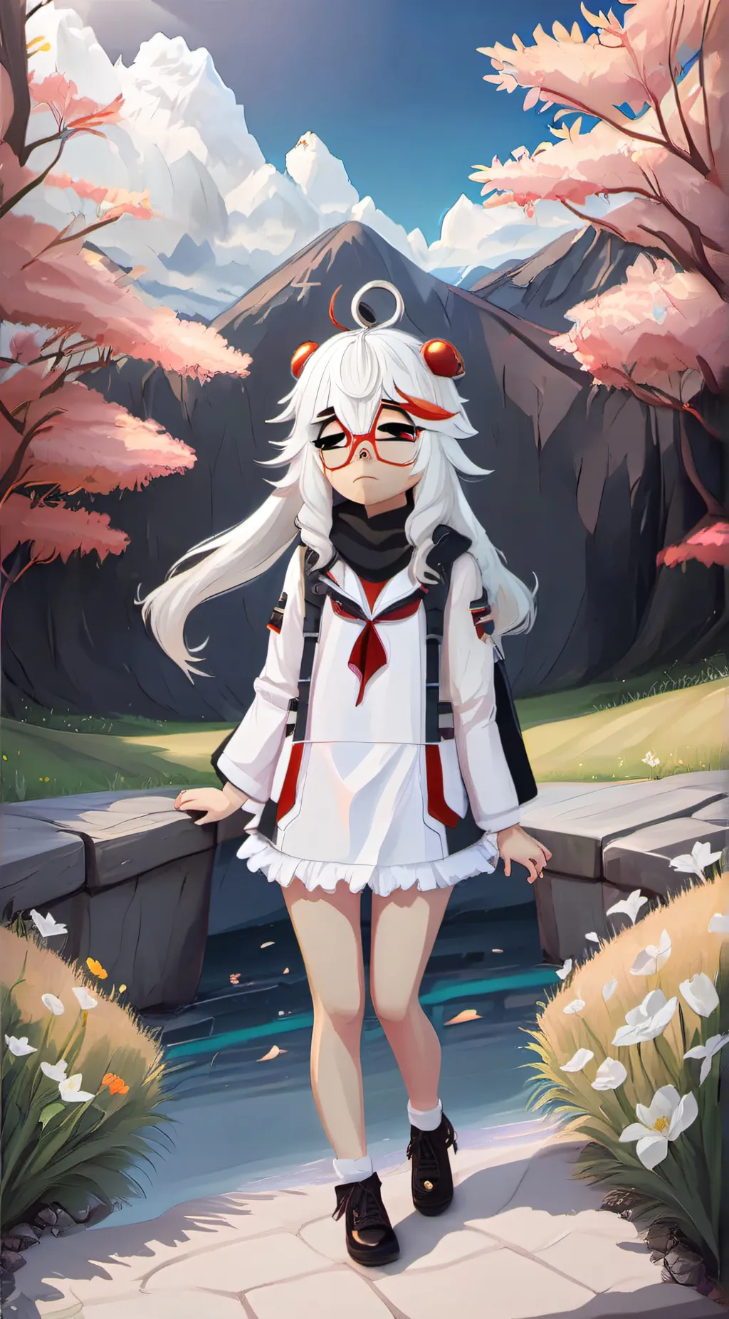 ai character: livvie background