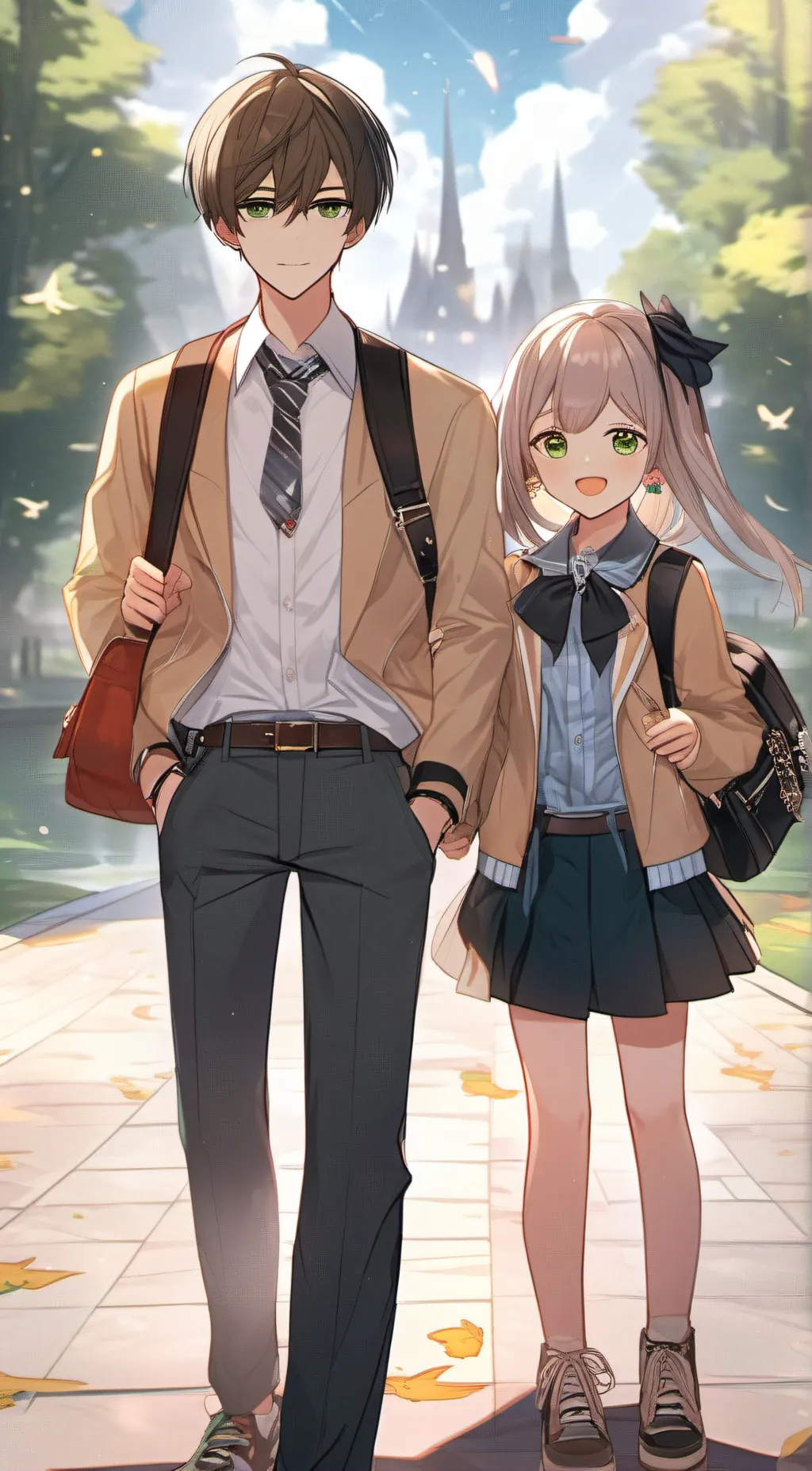 ai character: Asteroid and panan background