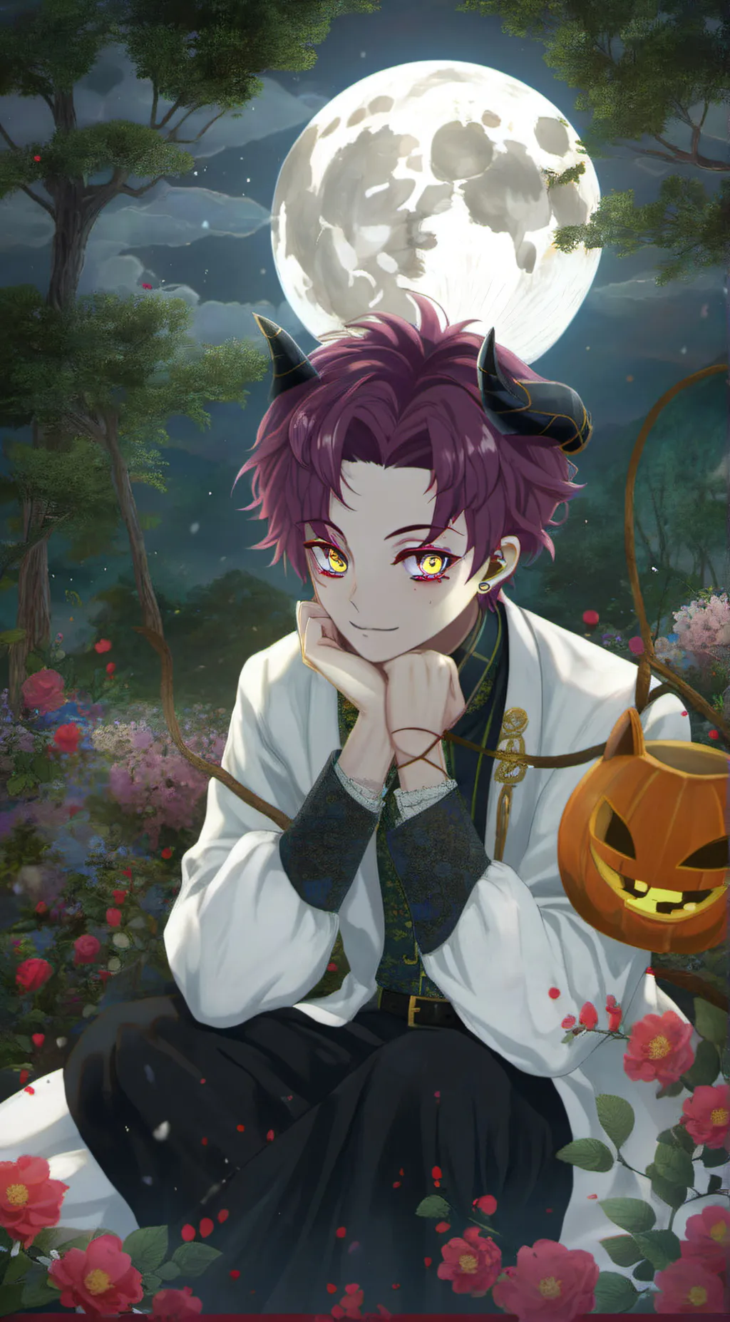 ai character: 《Akaza》 background