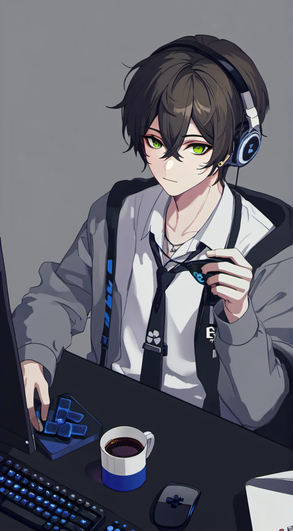 ai character: Jake  background