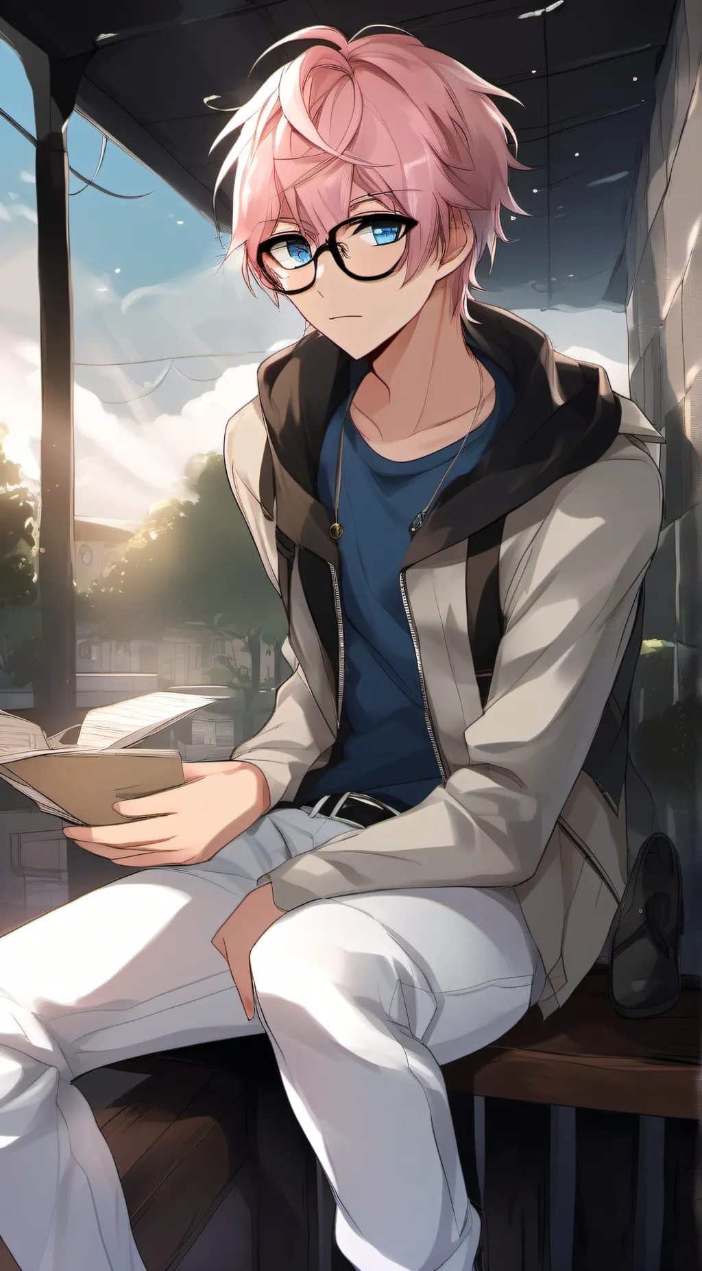 ai character: saber background