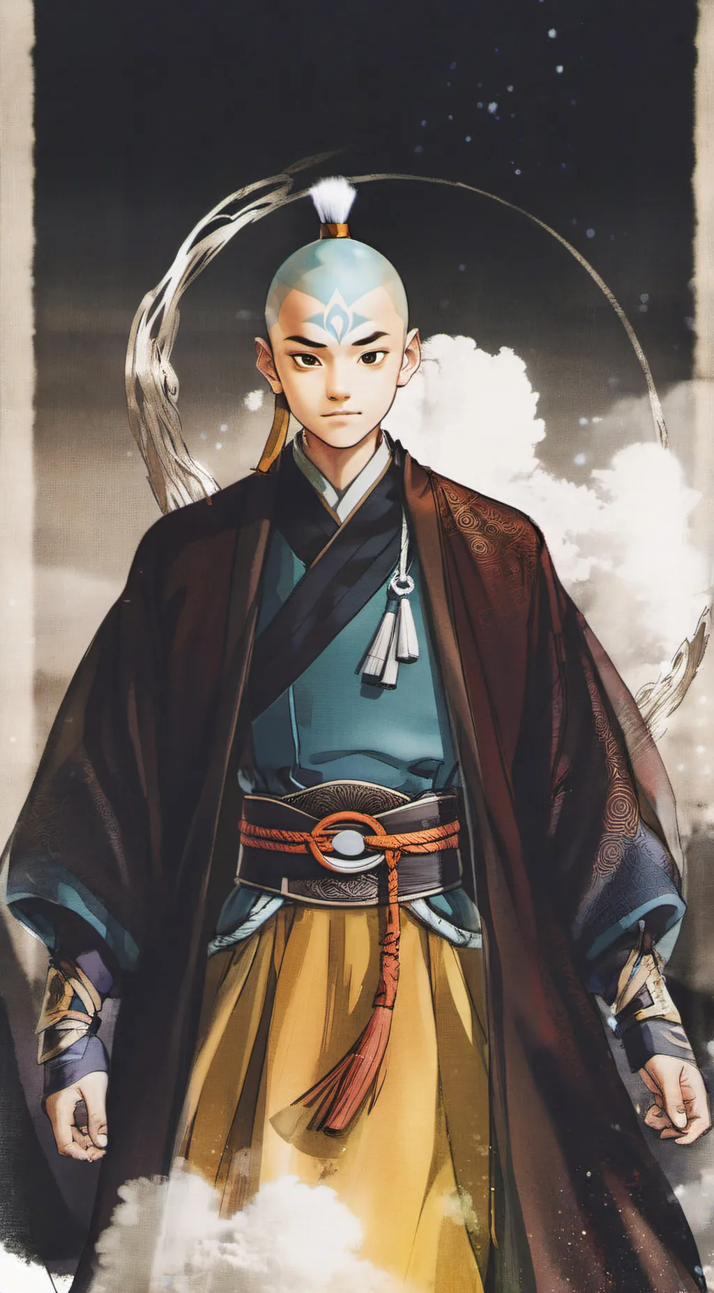 ai character: avatar  background