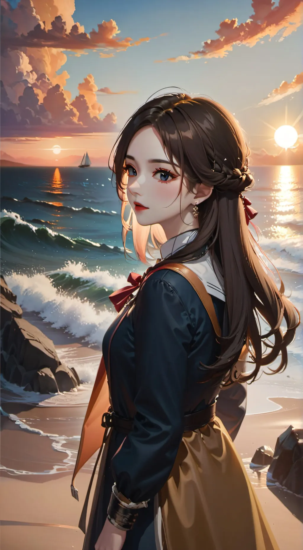 ai character: Kitera  background