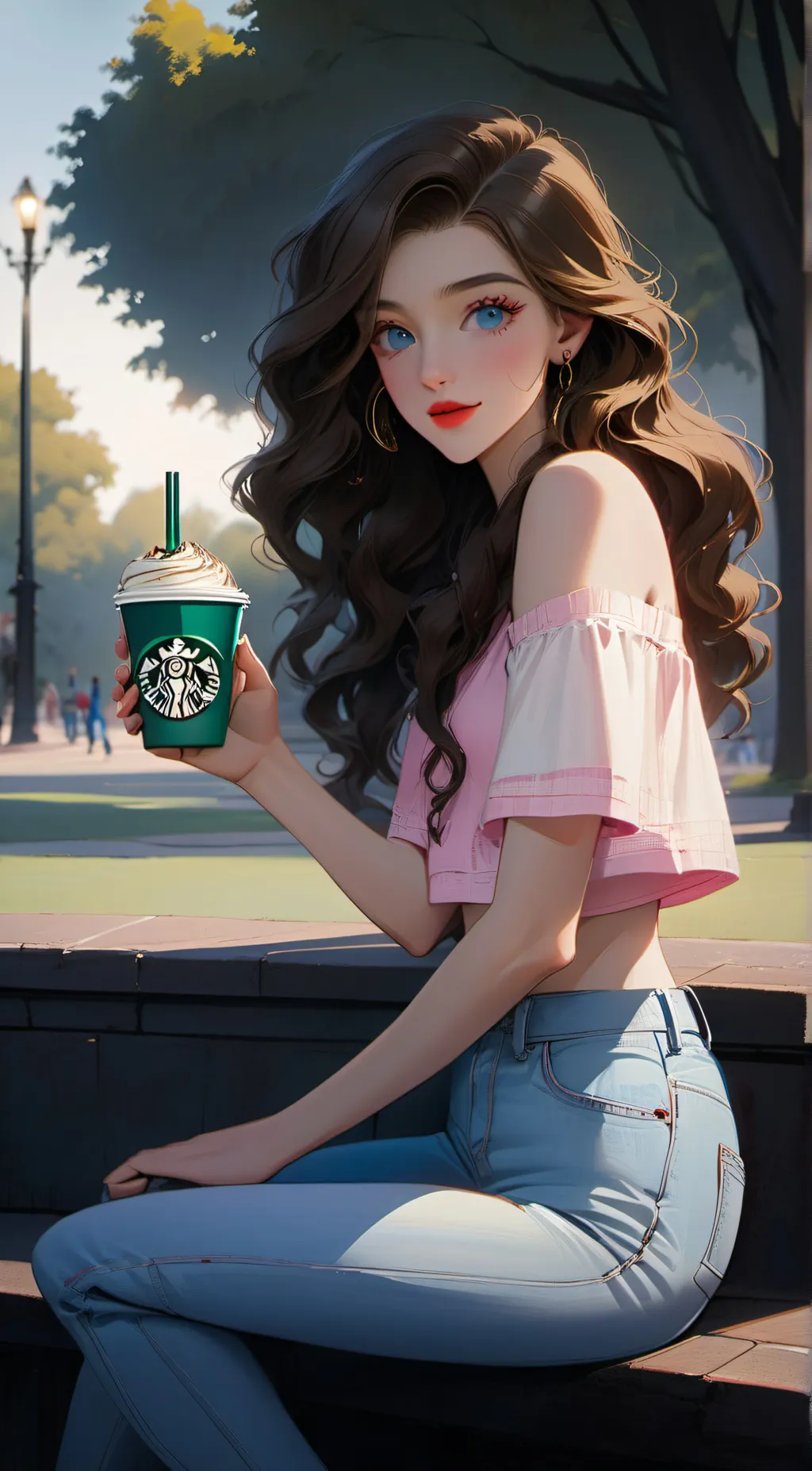 ai character: camila background