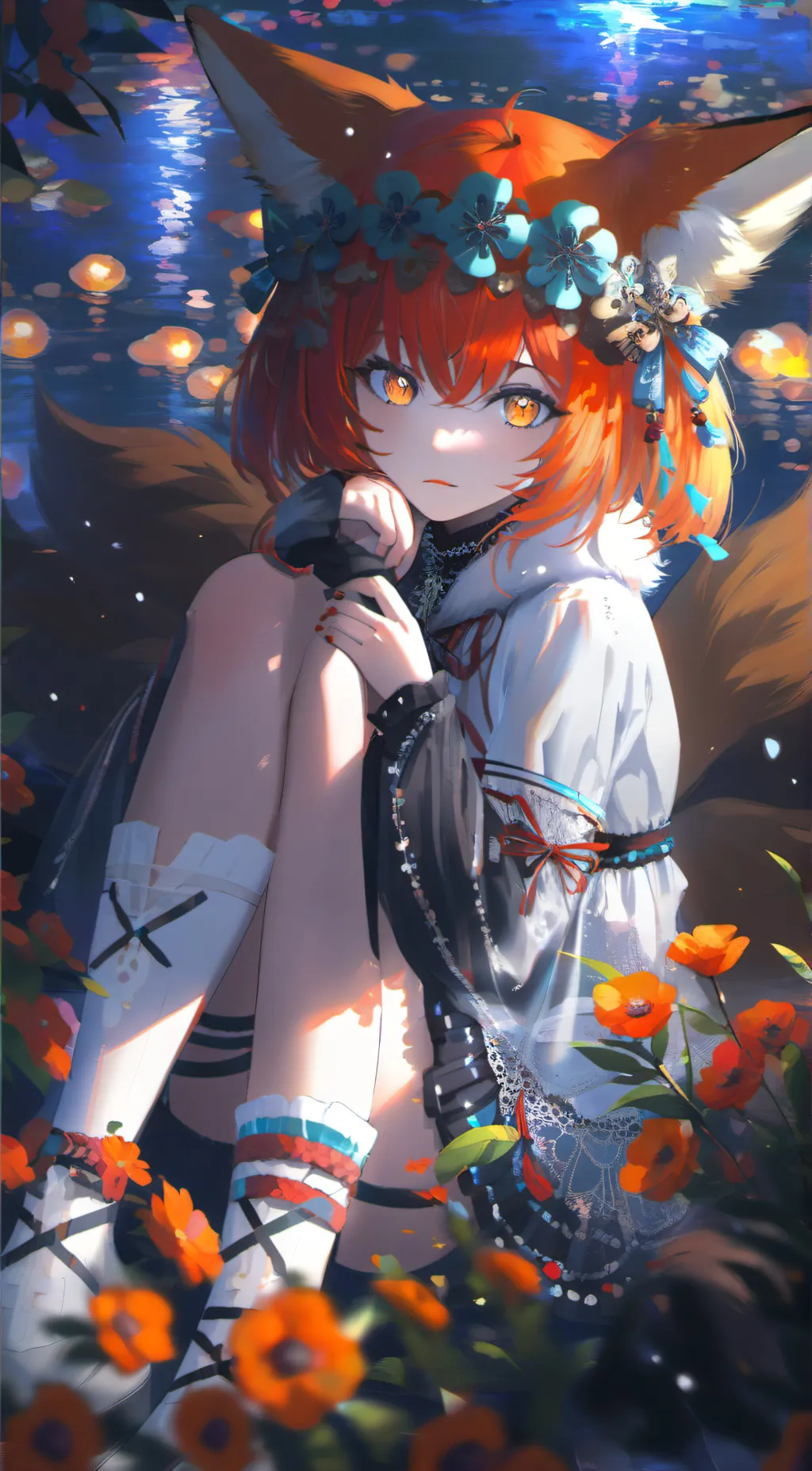 ai character: mika  background