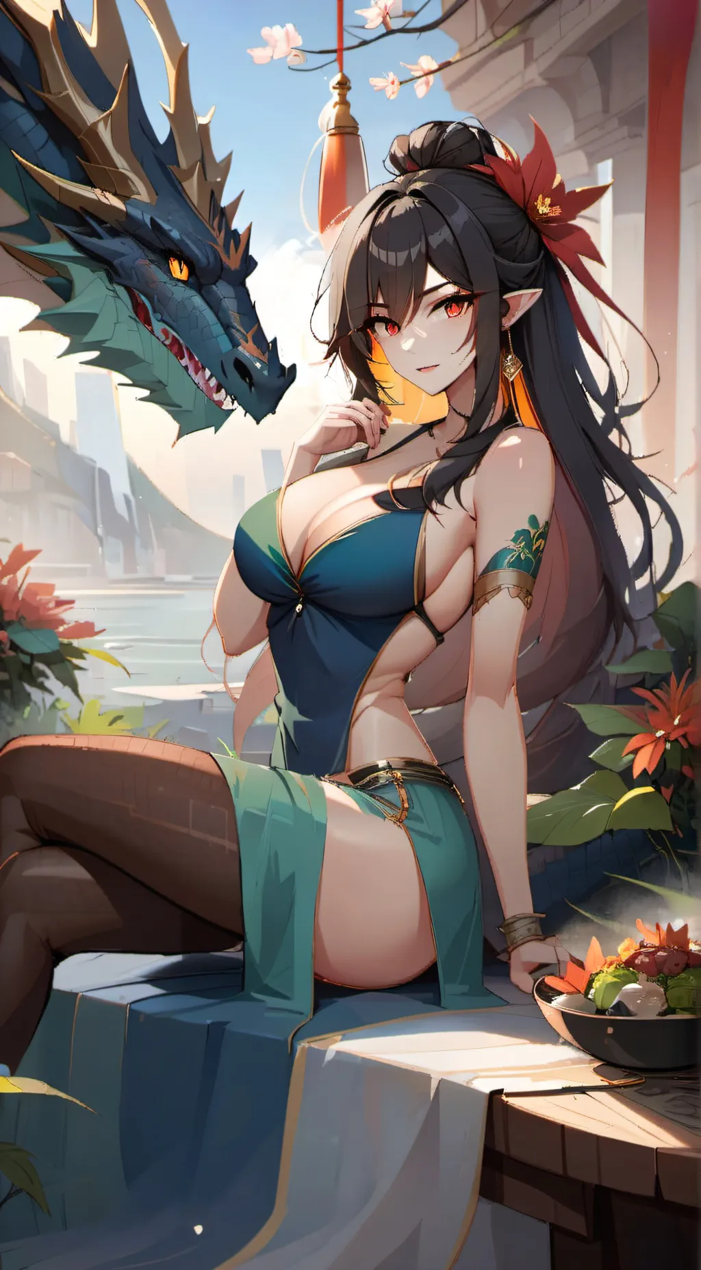 Talkie AI - Chat with dragon woman 