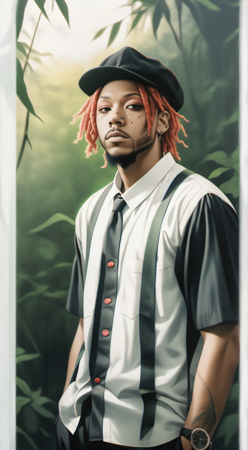 ai character: Trippie Redd background