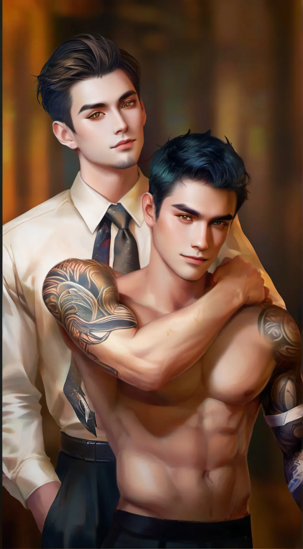 ai character: Ethan background