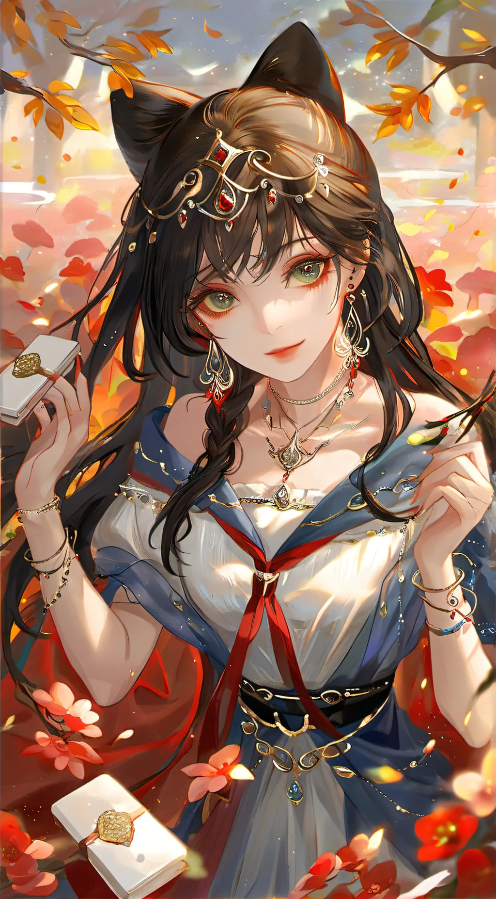 ai character: Iris background