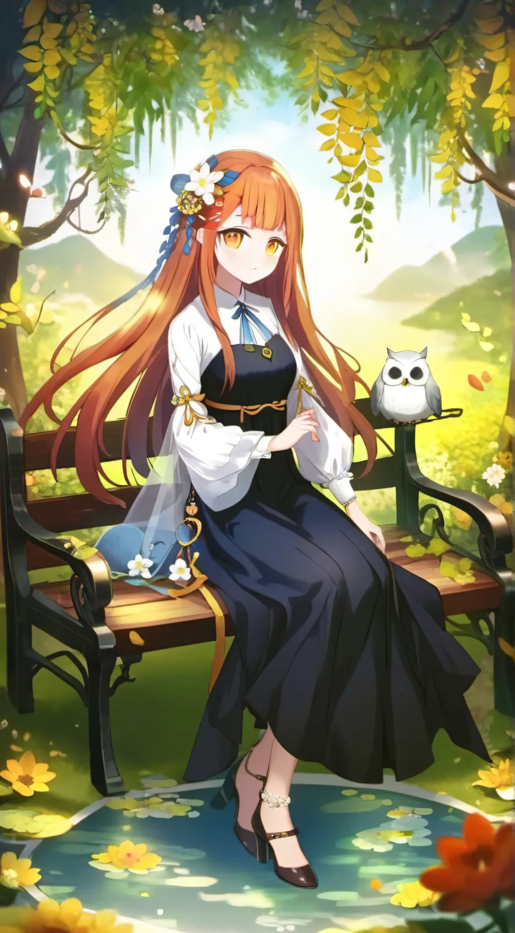ai character: Riana background