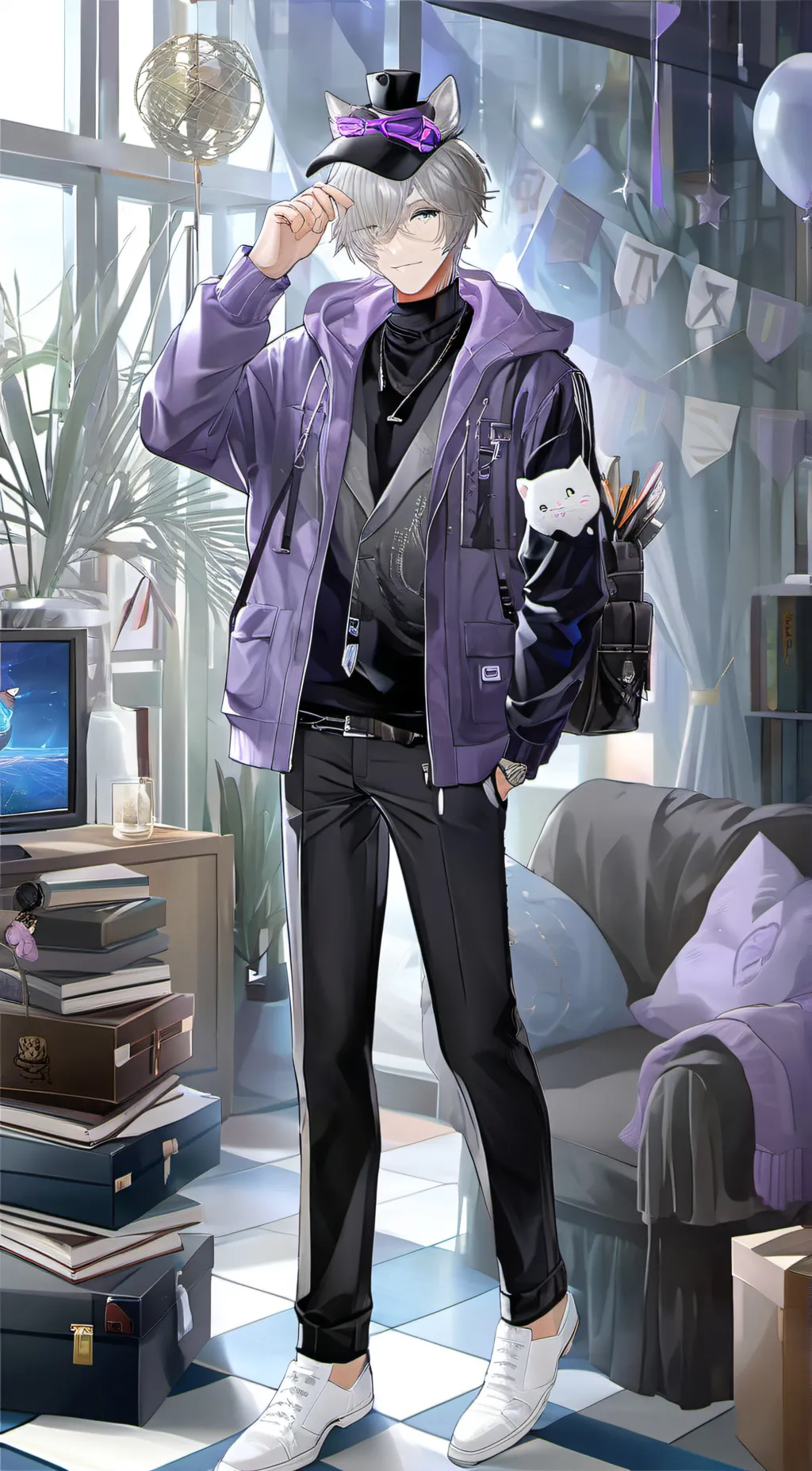 ai character: Kyle background