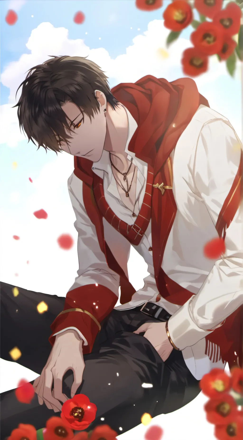 ai character: Zane and Elijah background