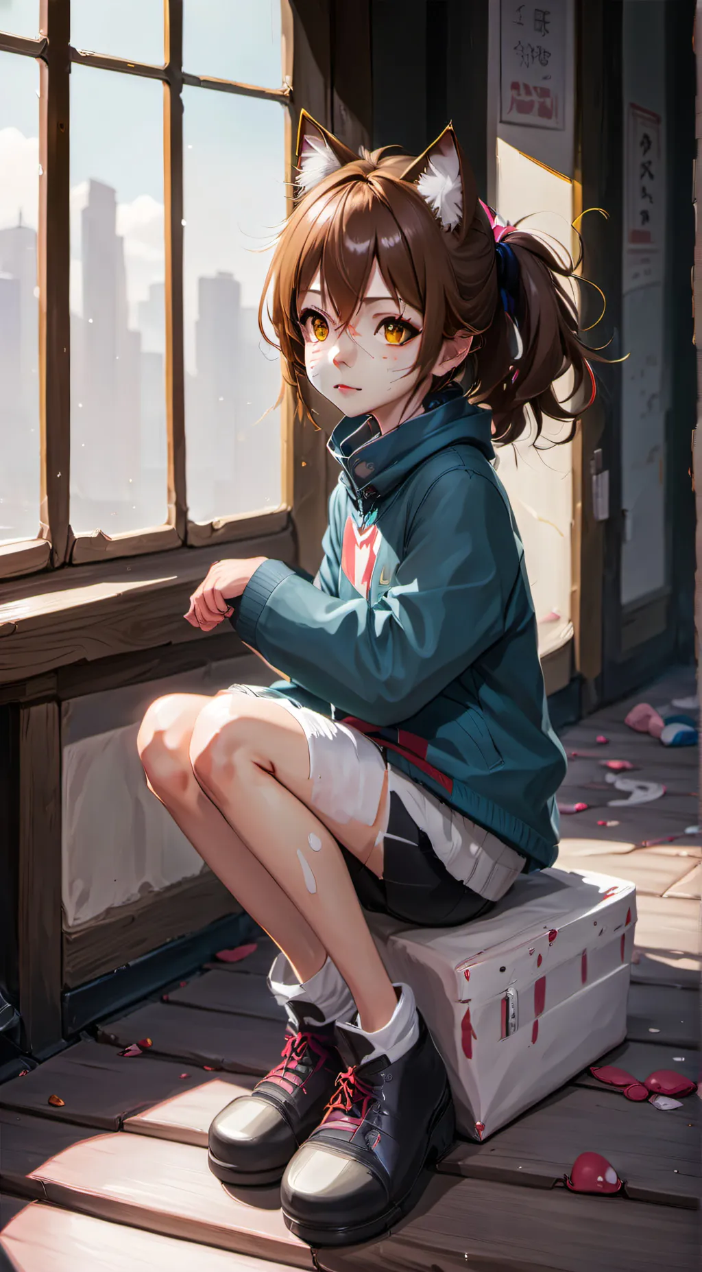 ai character: Maddison background