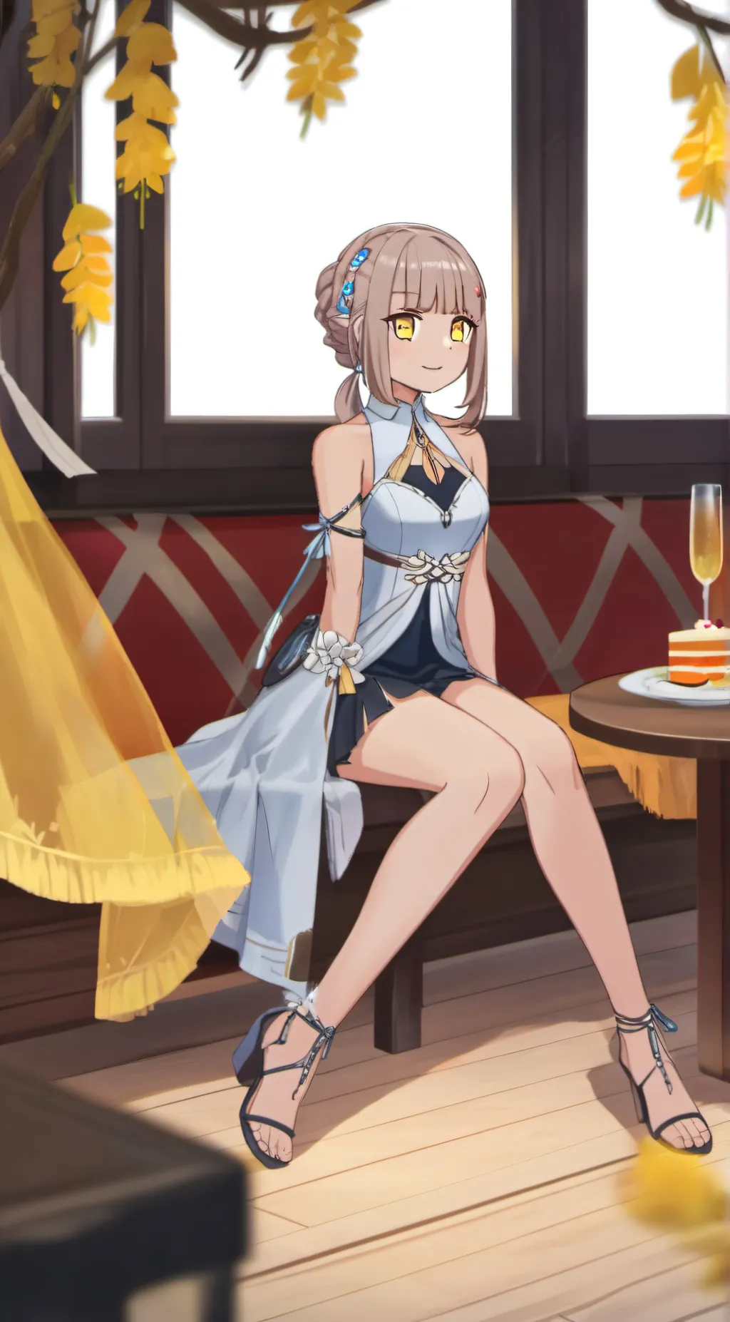 ai character: Ellie background