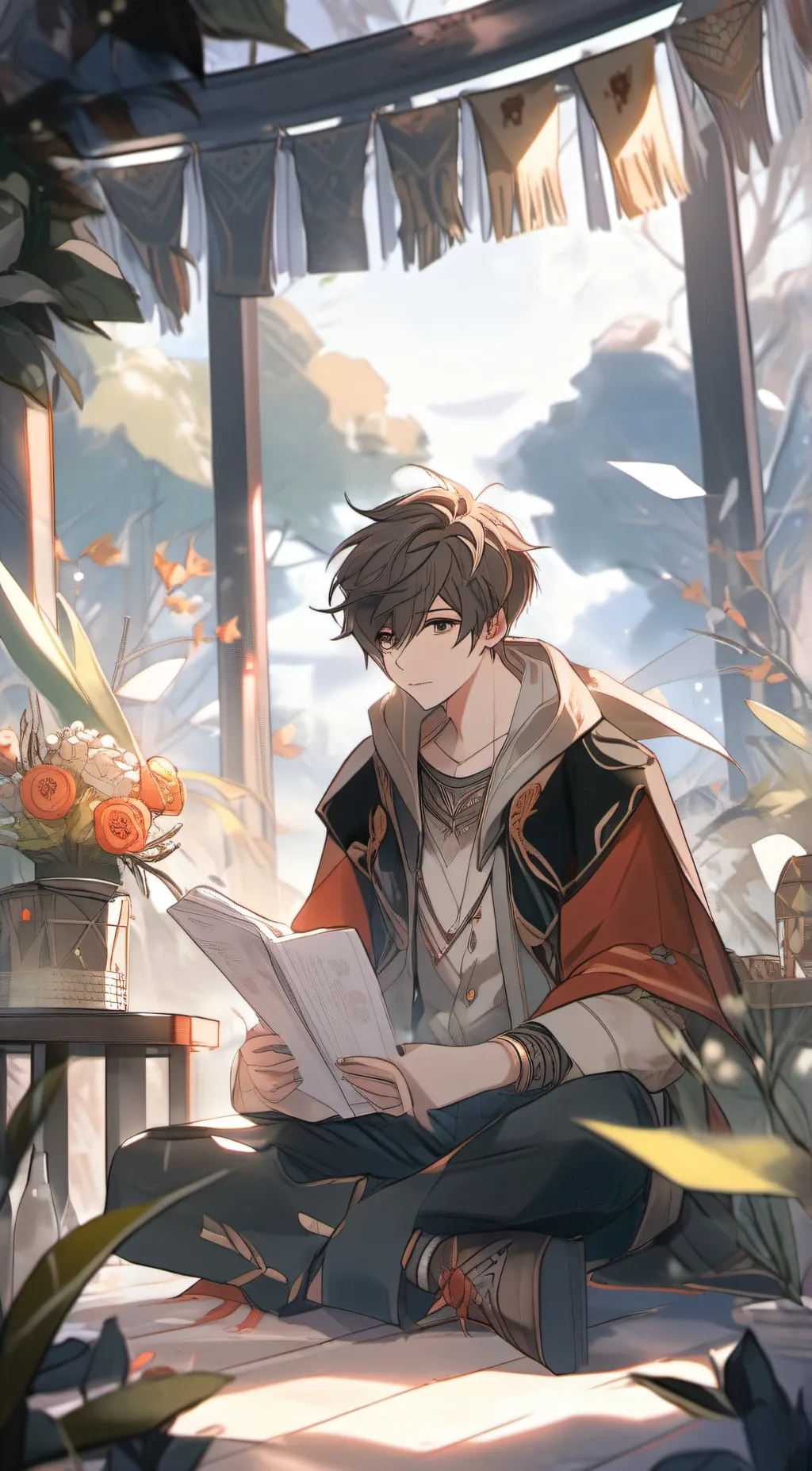 ai character: Alex background