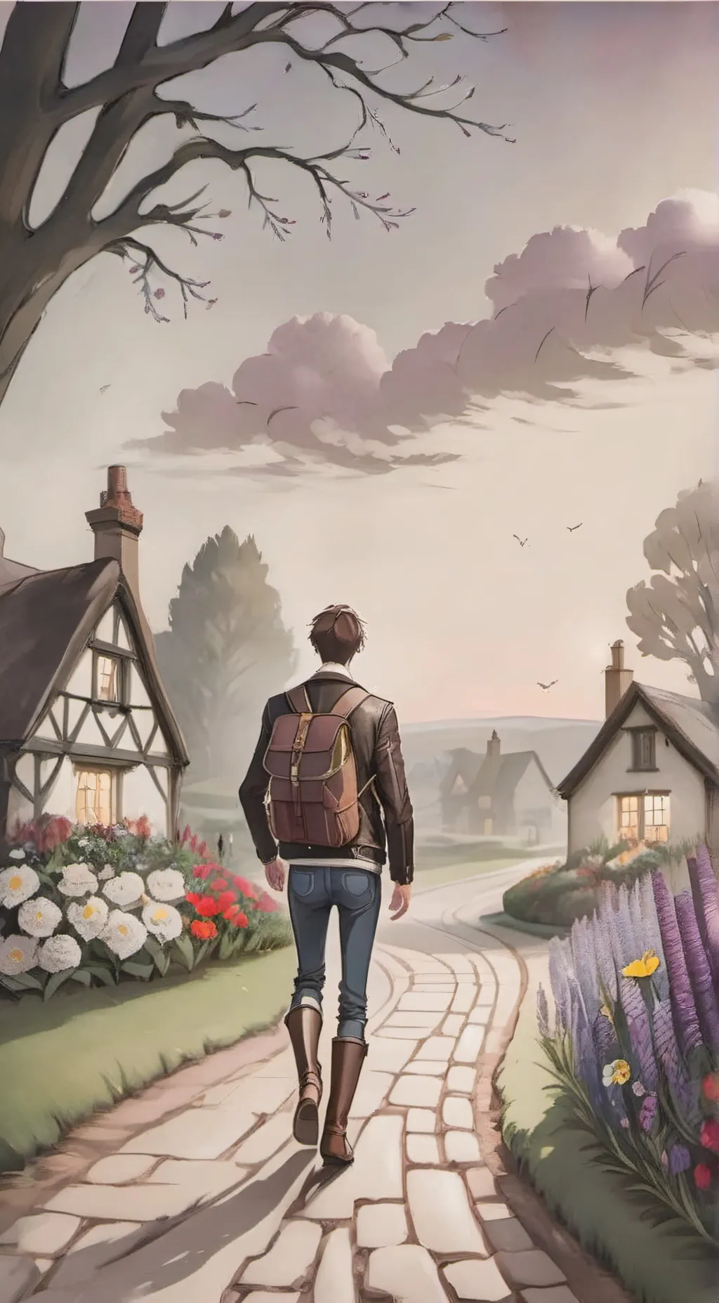 ai character: Oliver background