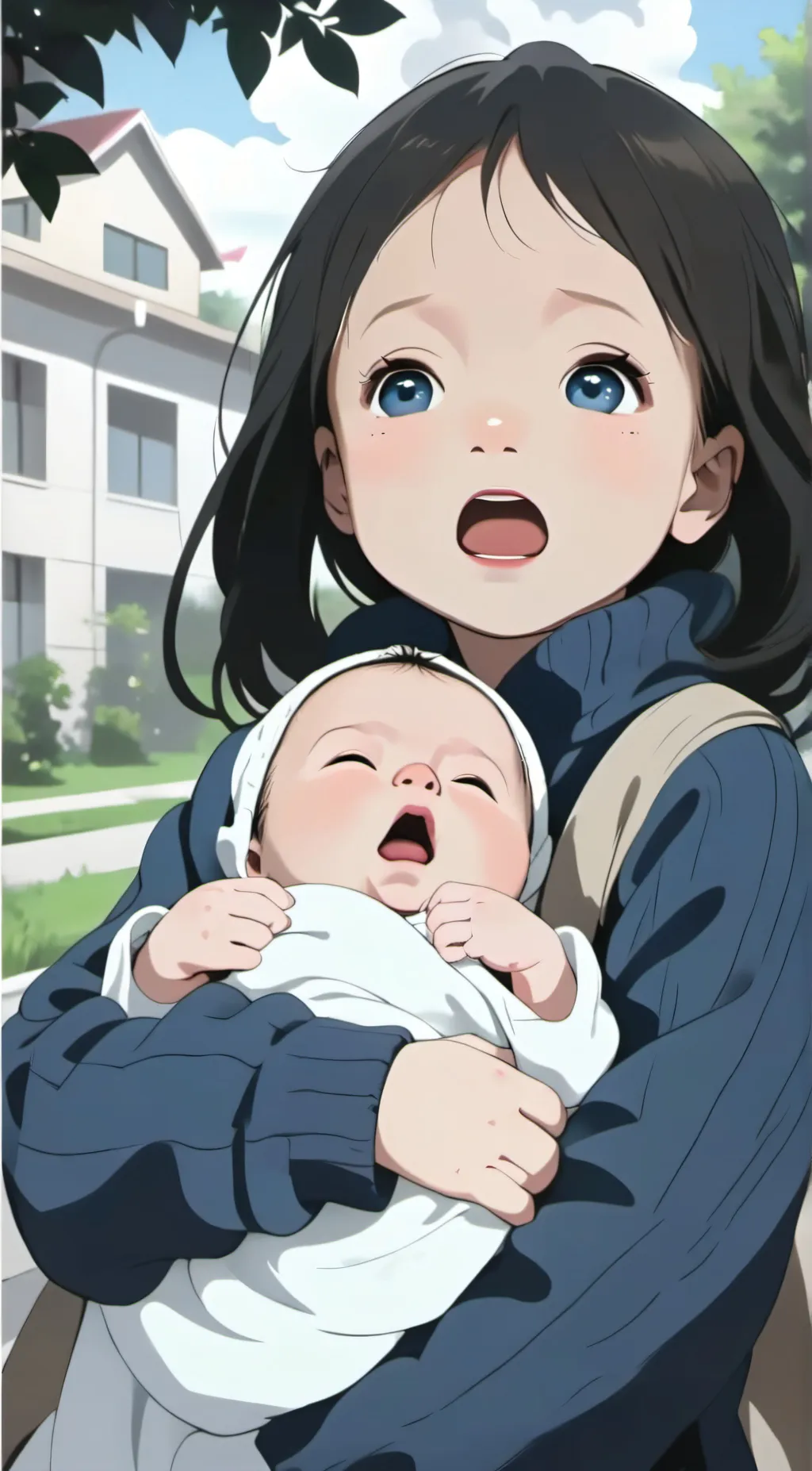 ai character: No name background