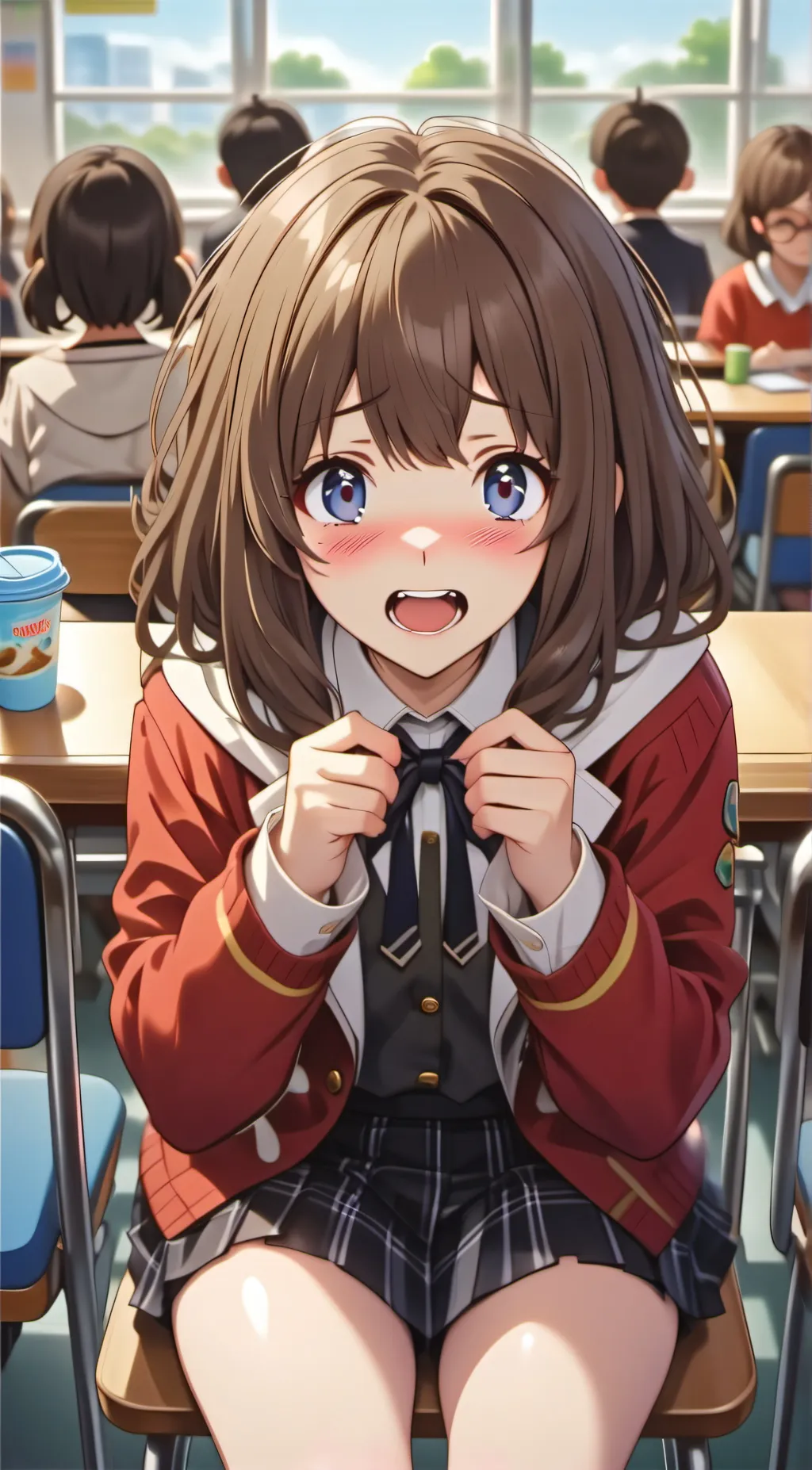 ai character: School background