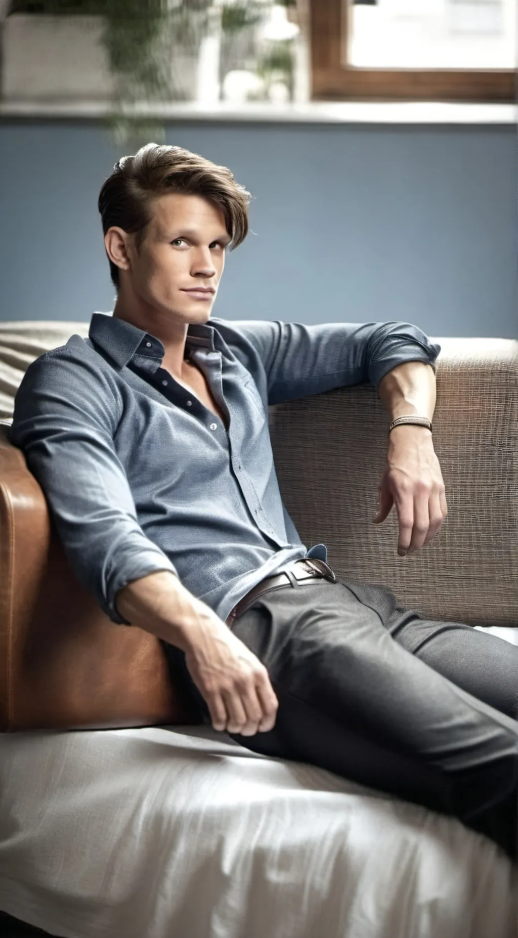 ai character: David  background