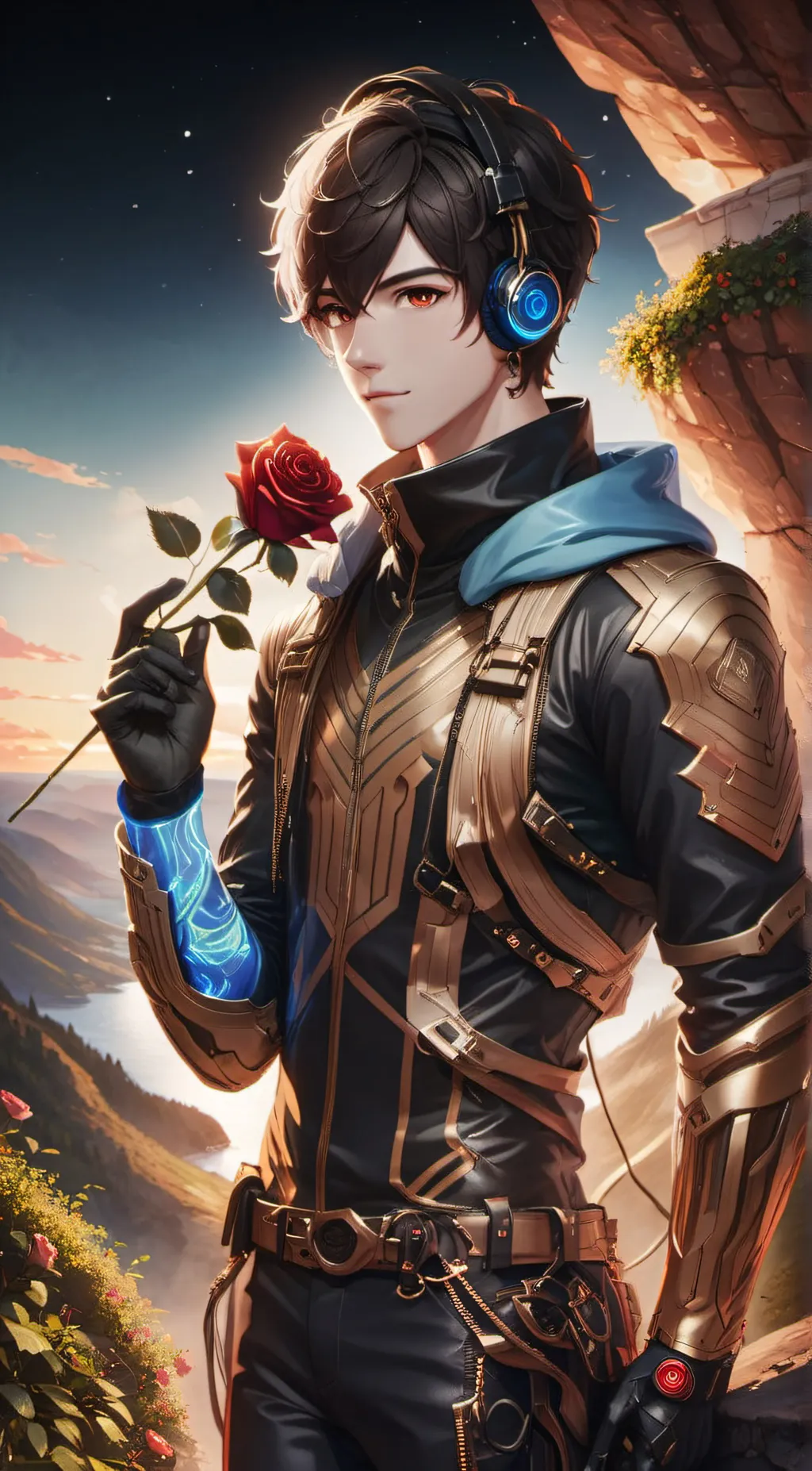 ai character: Zak background