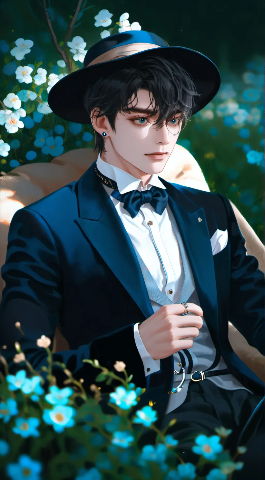 ai character: John  background