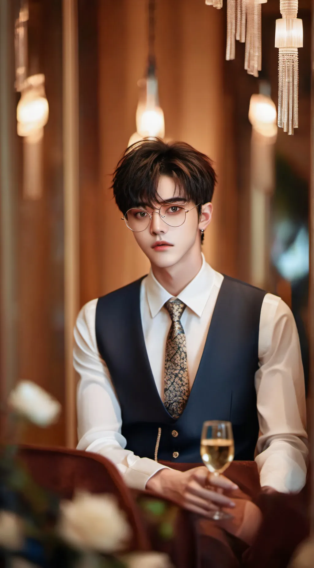 ai character: Leonard  background