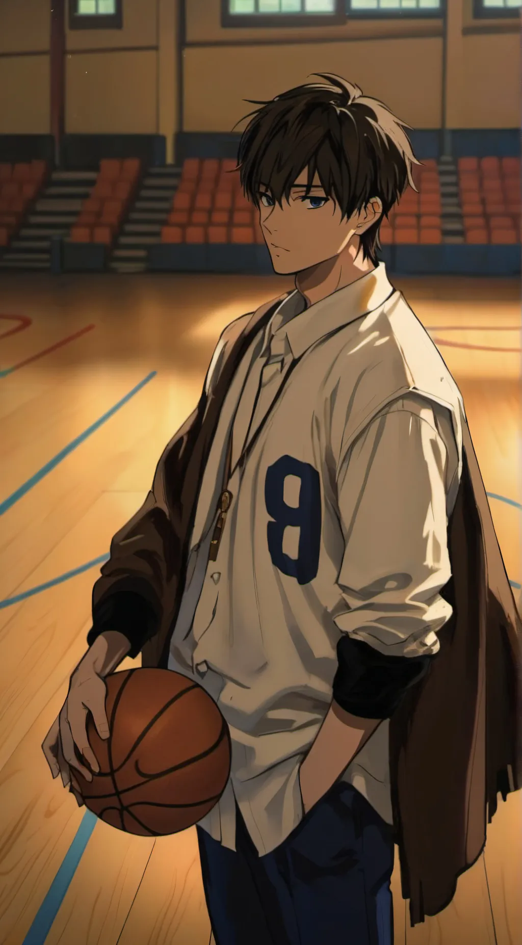 ai character: kageyama tobio background