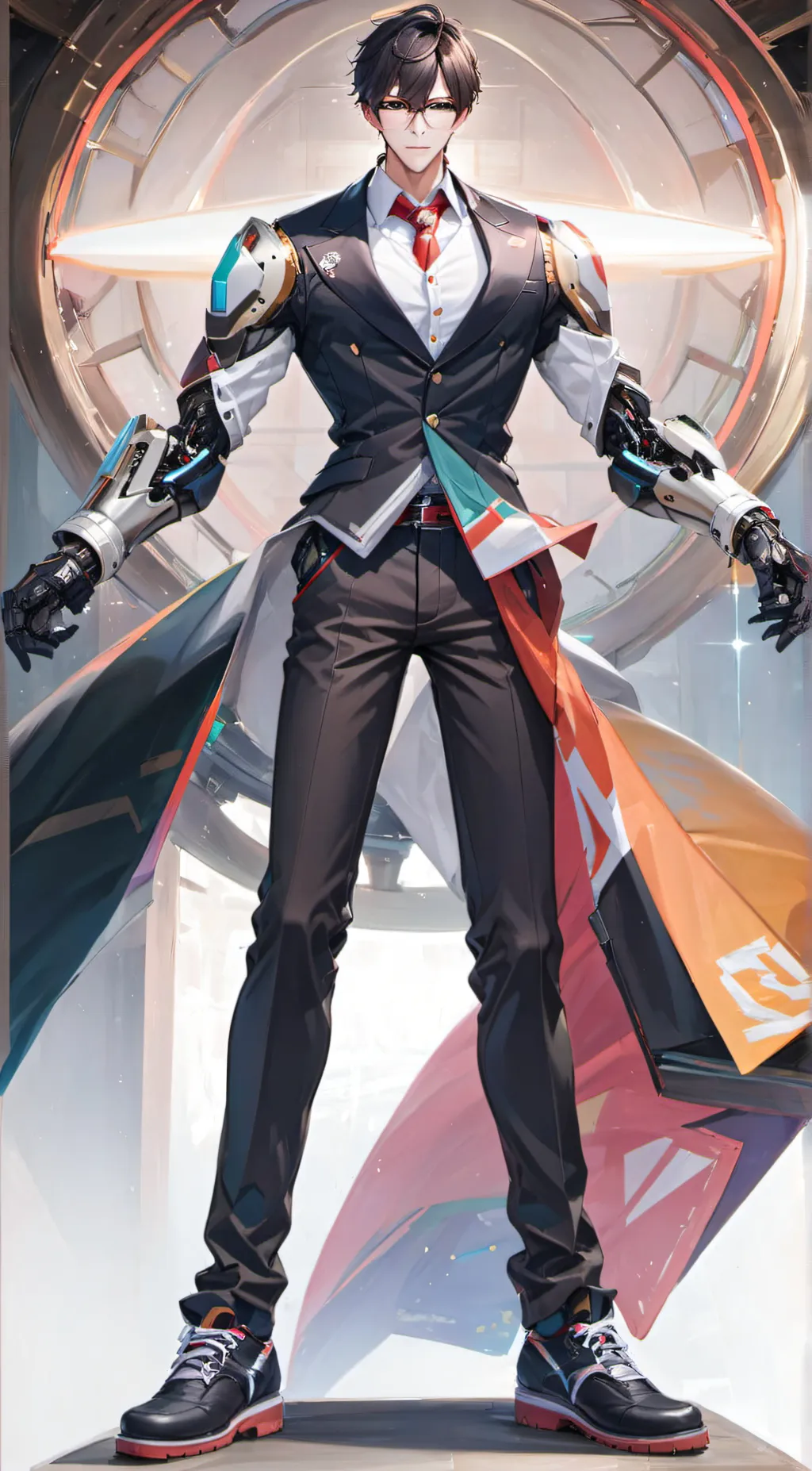 ai character: Zach background