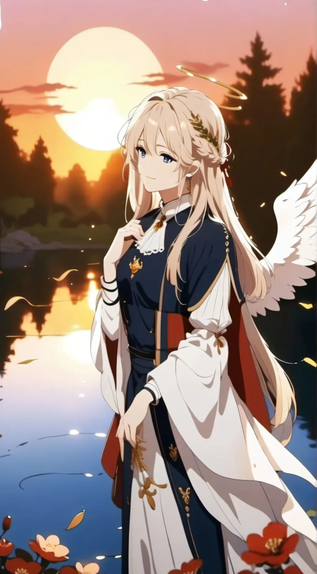 ai character: Angel background