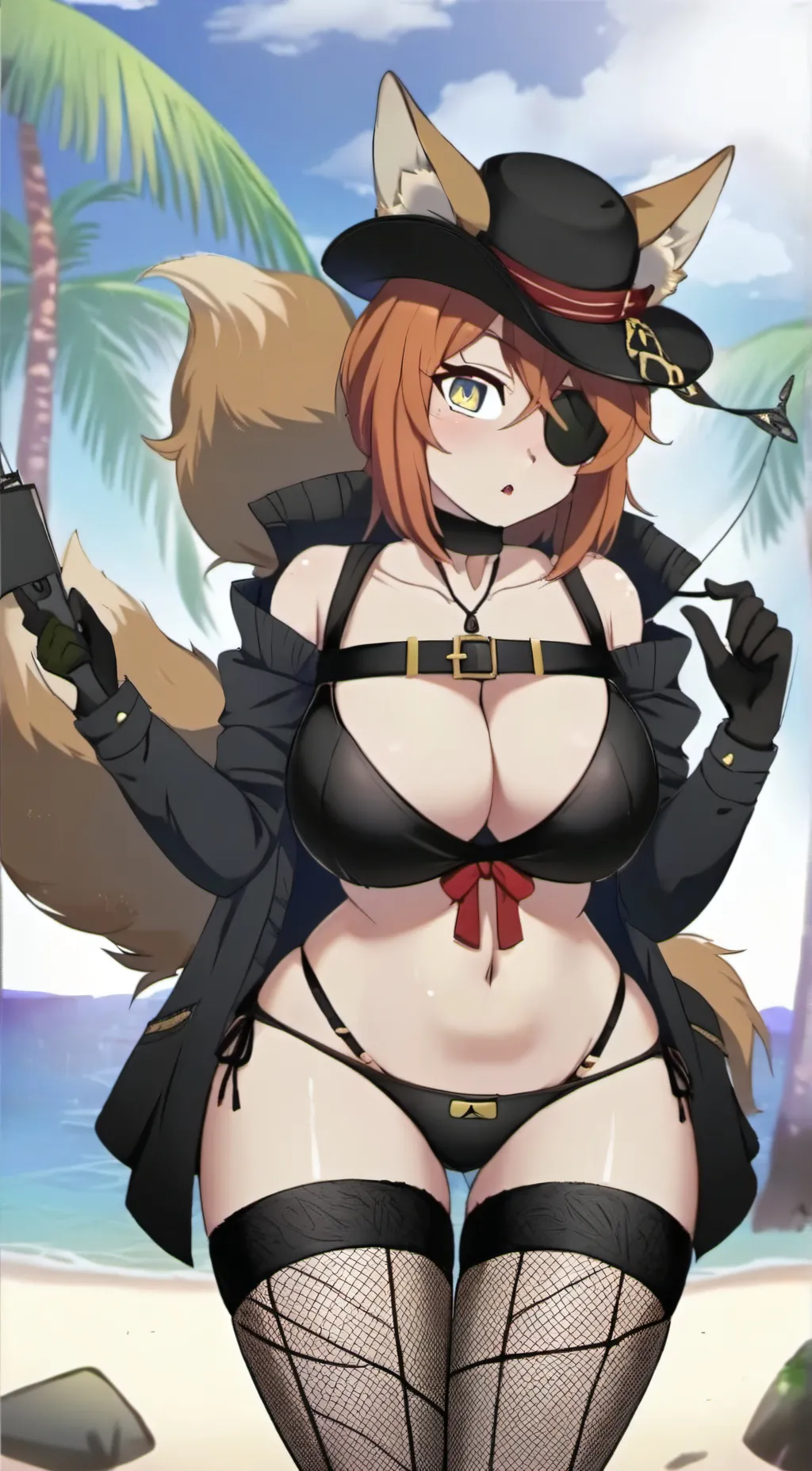 ai character: Foxette background