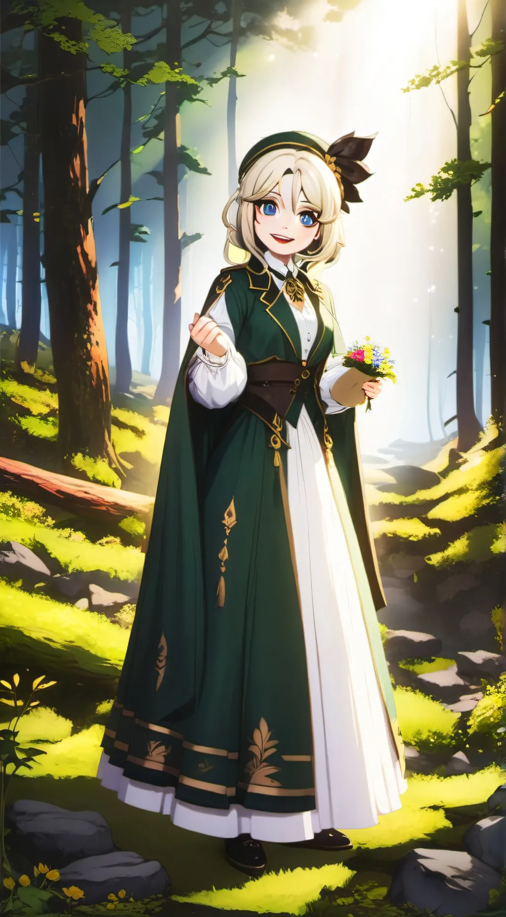 ai character: kinsley background