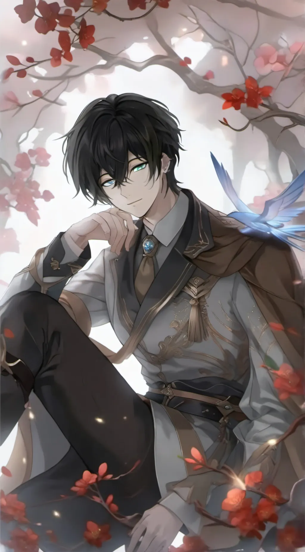 ai character: Rayyan background