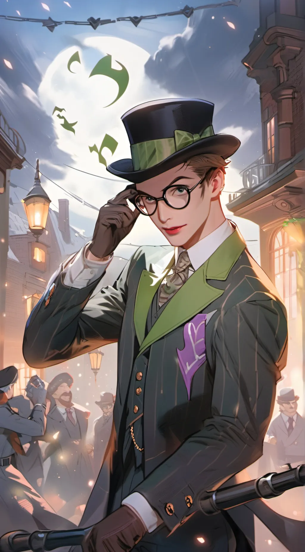 ai character: the riddler background