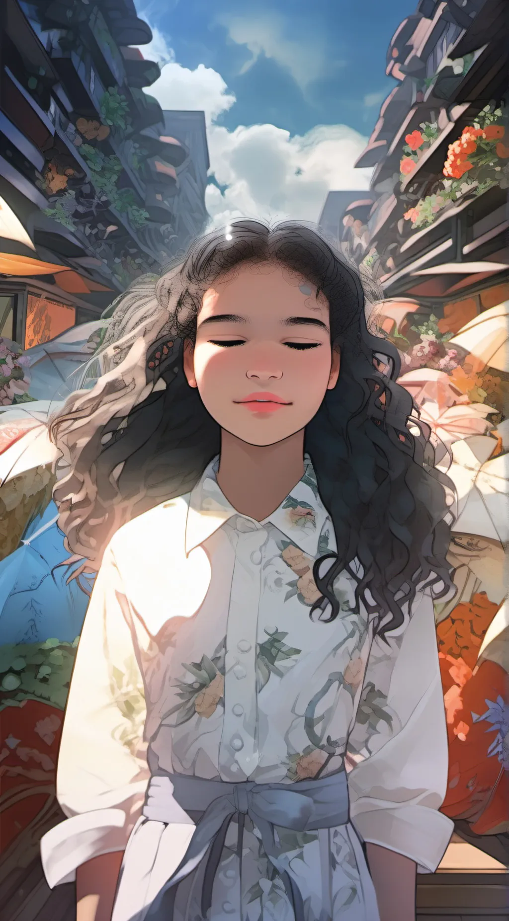 ai character: alicia background